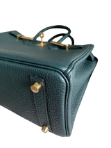 Hermes Birkin 25 Vert Cypress Togo GHW Stamp U