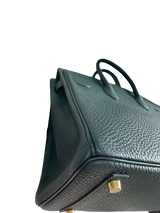 Hermes Birkin 25 Vert Cypress Togo GHW Stamp U