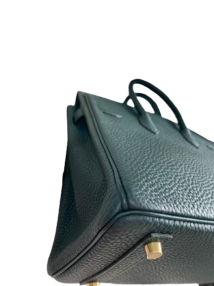Hermes Birkin 25 Vert Cypress Togo GHW Stamp U