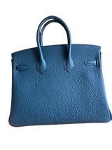 Hermes Birkin 25 Vert Cypress Togo GHW Stamp U