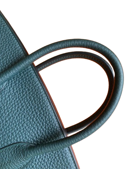 Hermes Birkin 25 Vert Cypress Togo GHW Stamp U
