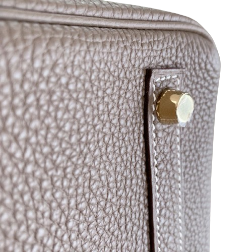 Hermes Birkin 30 Etoupe Togo GHW Stamp X