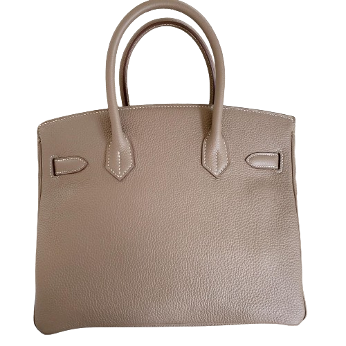 Hermes Birkin 30 Etoupe Togo GHW Stamp X