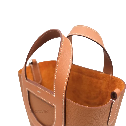 Hermes In-The-Loop 18 Gold Clemence Palladium Hardware Stamp B