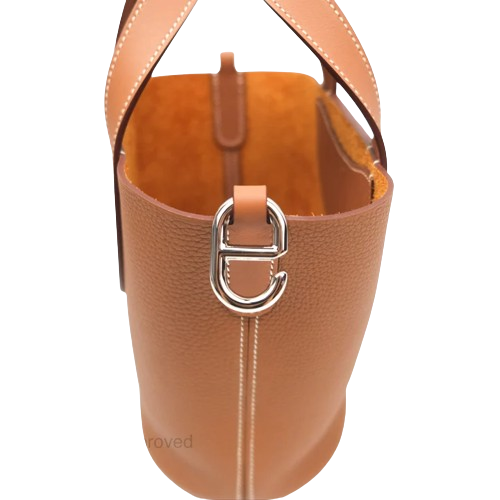Hermes In-The-Loop 18 Gold Clemence Palladium Hardware Stamp B