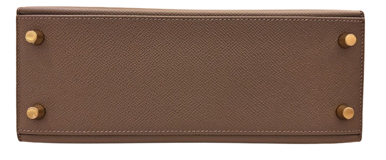 Hermes Kelly 25 Sellier Gris Meyer Epsom GHW Stamp U