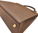 Hermes Kelly 25 Sellier Gris Meyer Epsom GHW Stamp U