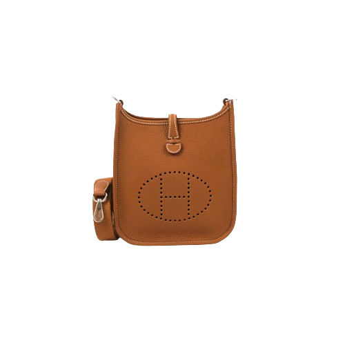 Hermes Mini Evelyne 16 Gold Clemence Palladium Hardware Stamp B