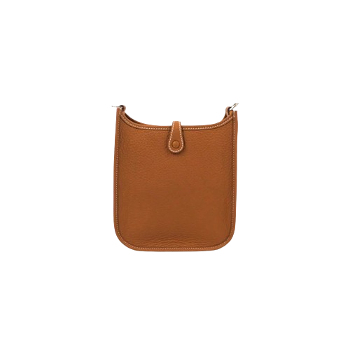Hermes Mini Evelyne 16 Gold Clemence Palladium Hardware Stamp B